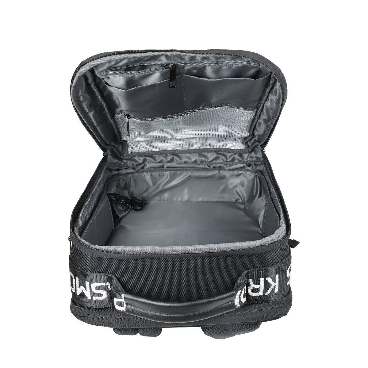 Krone Kalpasmos Handgepäck-Rucksack, 40 l Reiserucksack, flugzugelassener Handgepäck-Rucksack für Männer und Frauen, zweilagiger, großer Laptop-Rucksack aus Premium-Leder, wasserabweisender Rucksack