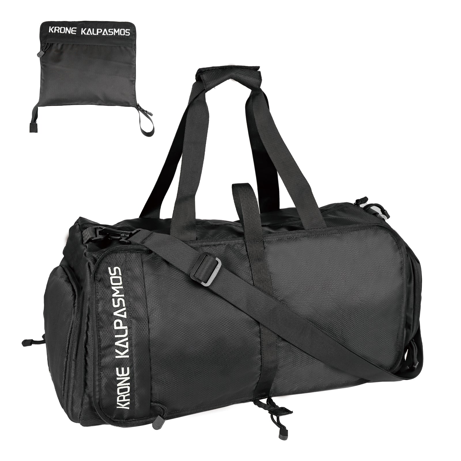 Krone Kalpasmos Gym Bag for Men Women Packable Sports Duffel Bag