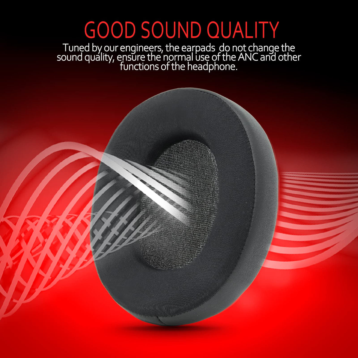Krone Kalpasmos Cooling-Gel Earpads for SteelSeries Arctis - Compatible with 1, 3, 5, 7, 7+, 7p, 7X, Pro, Prime | Instant-Chill