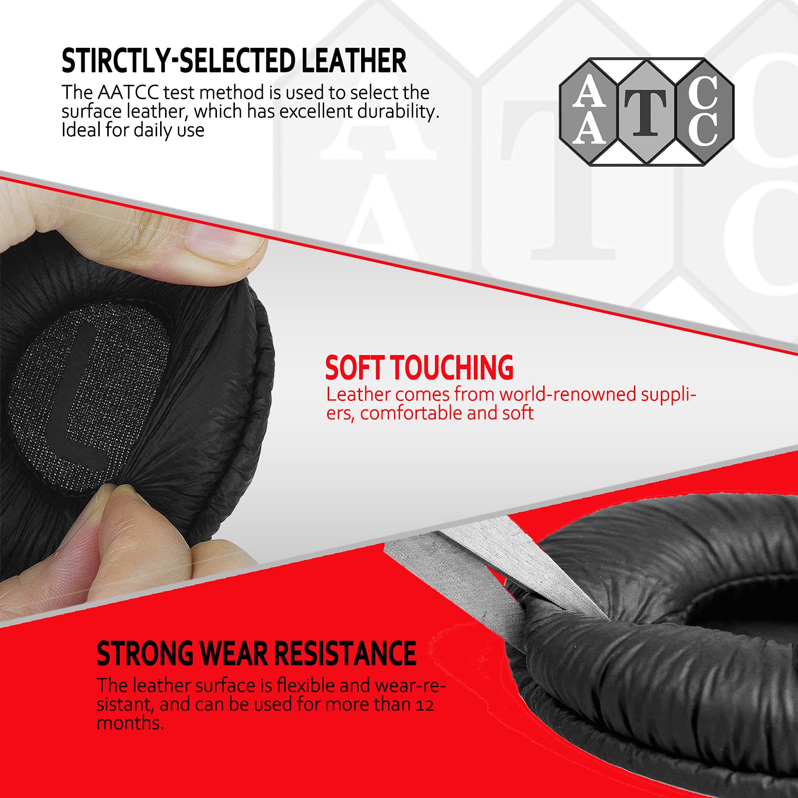 Universal Replacement Ear Pads for Sony MDR-ZX110