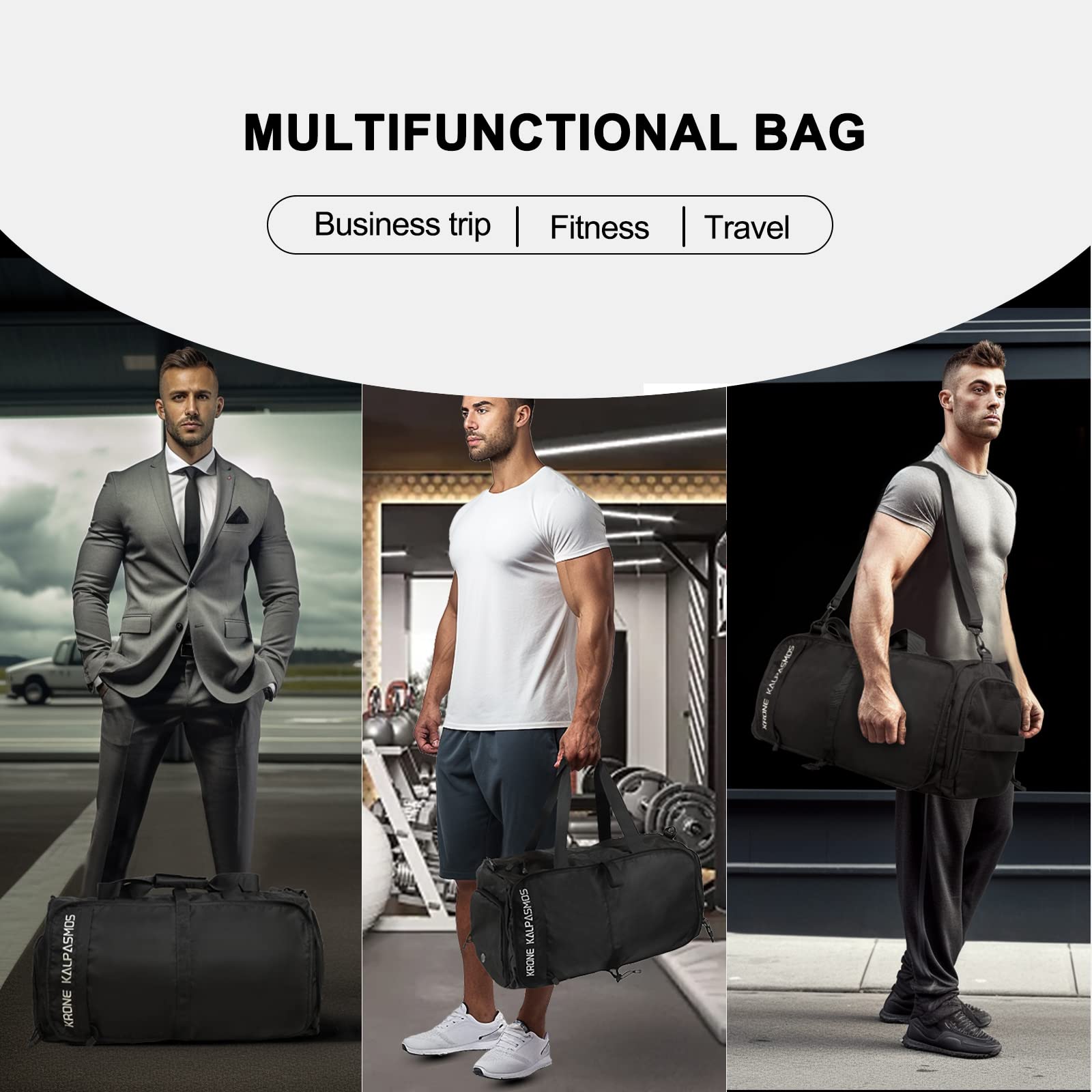 Sporttasche/faltbare Sport-Reisetasche für Herren/Damen