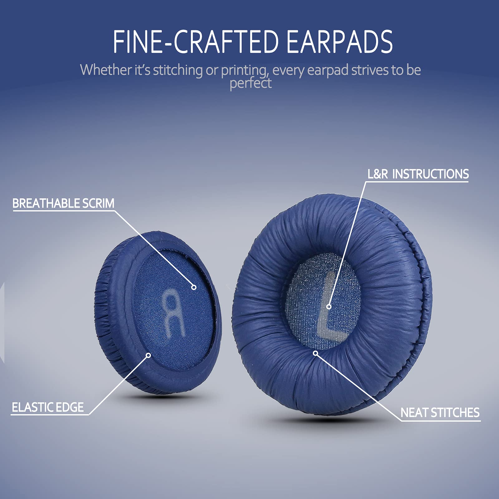 Universal Replacement Ear Pads for Sony MDR-ZX110