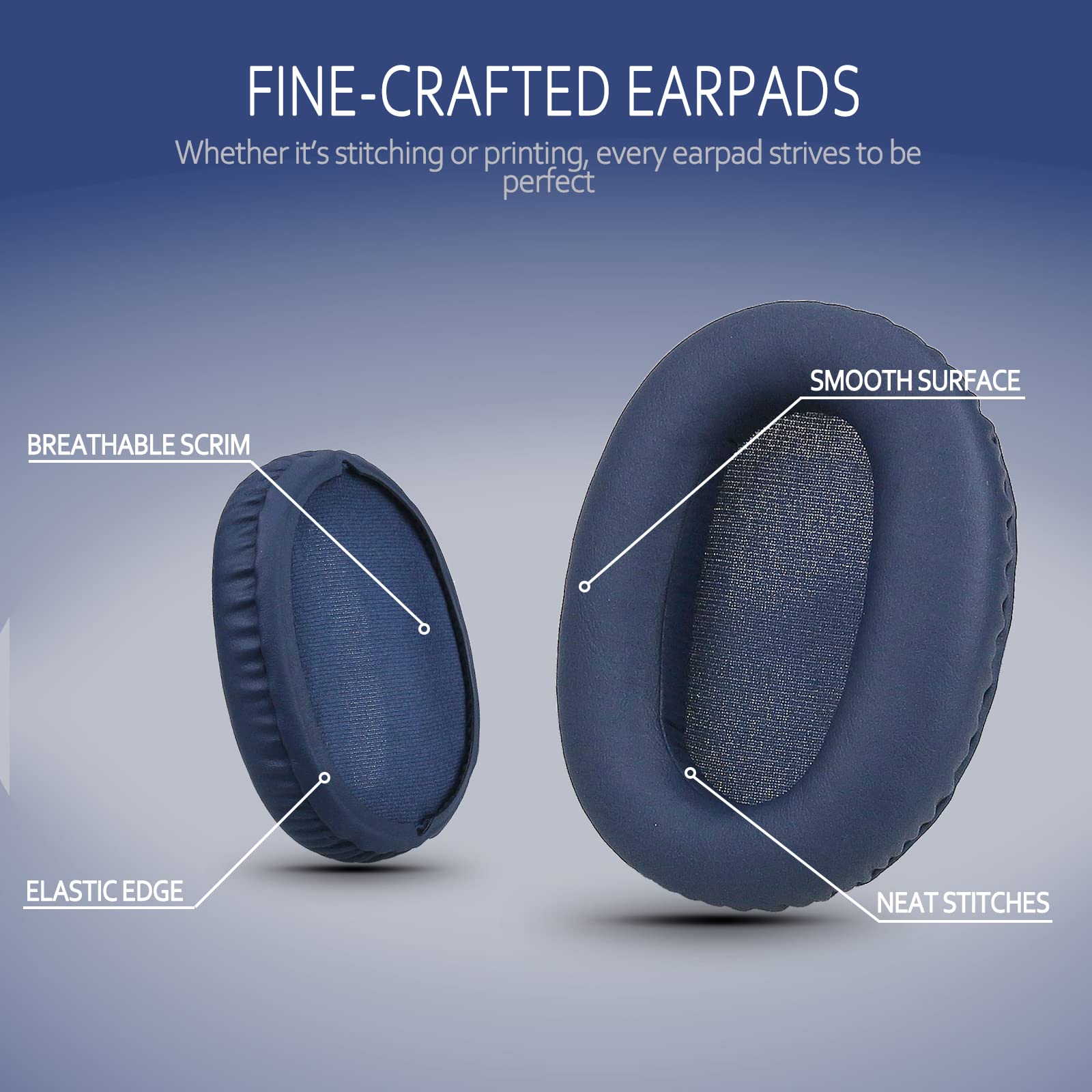 Sony WH-CH700N, WH-CH710N Replacement Earpads