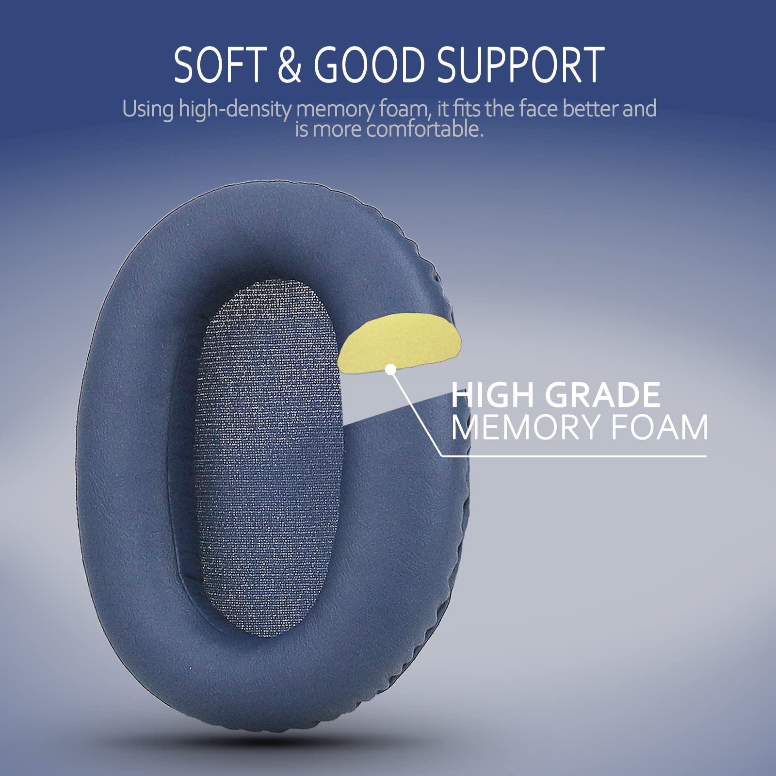 Sony WH-CH700N, WH-CH710N Replacement Earpads