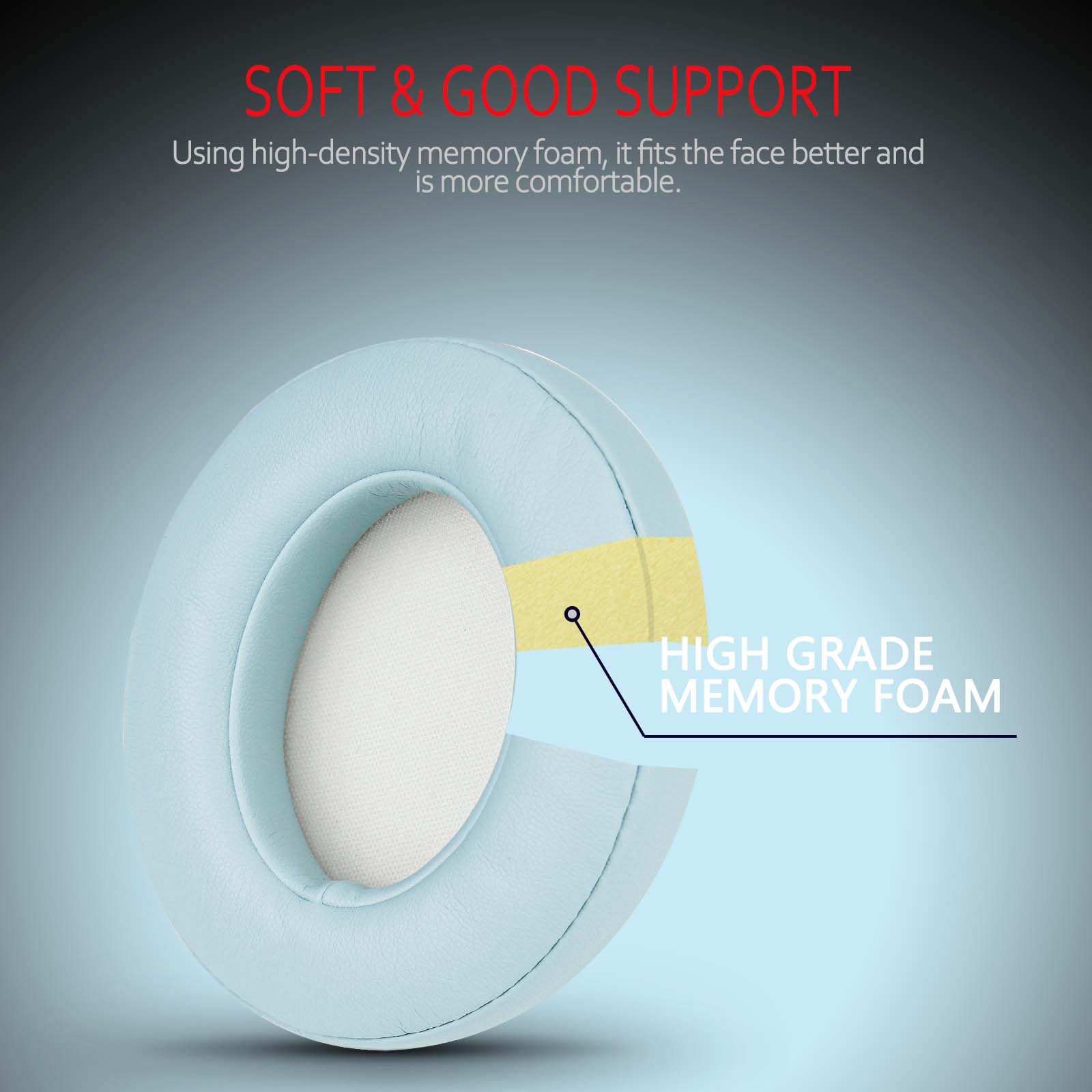 Professional Replacement Earpads For Beats Studio 2/3 Headphone