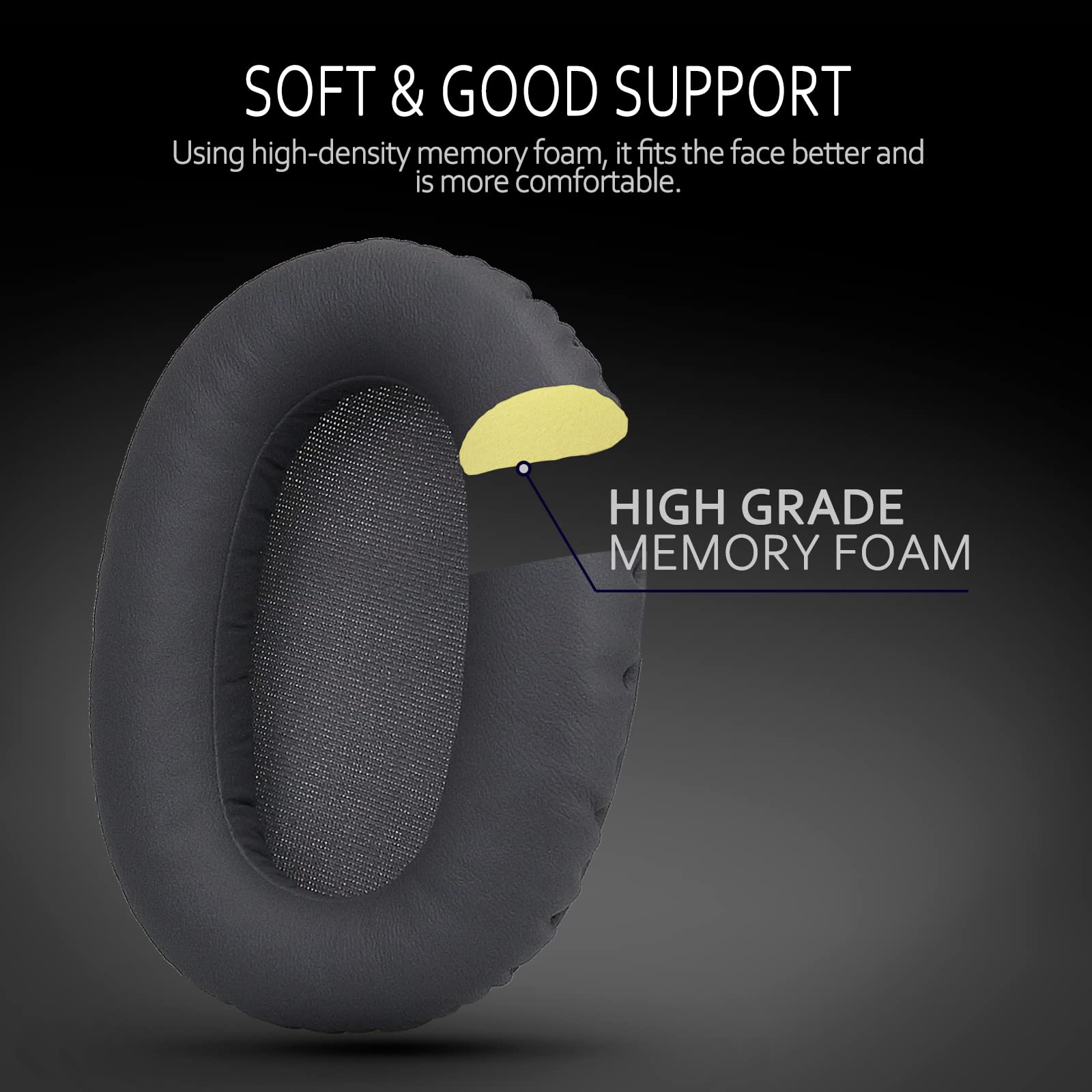 Sony WH-CH700N, WH-CH710N Replacement Earpads