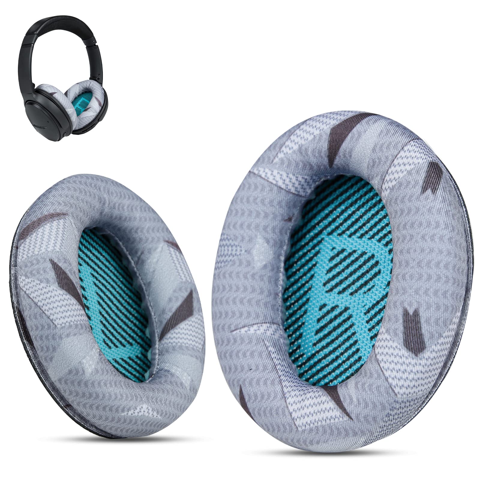 Krone Kalpasmos Patterned Professional Bose Headphone Replacement Ear Pads
