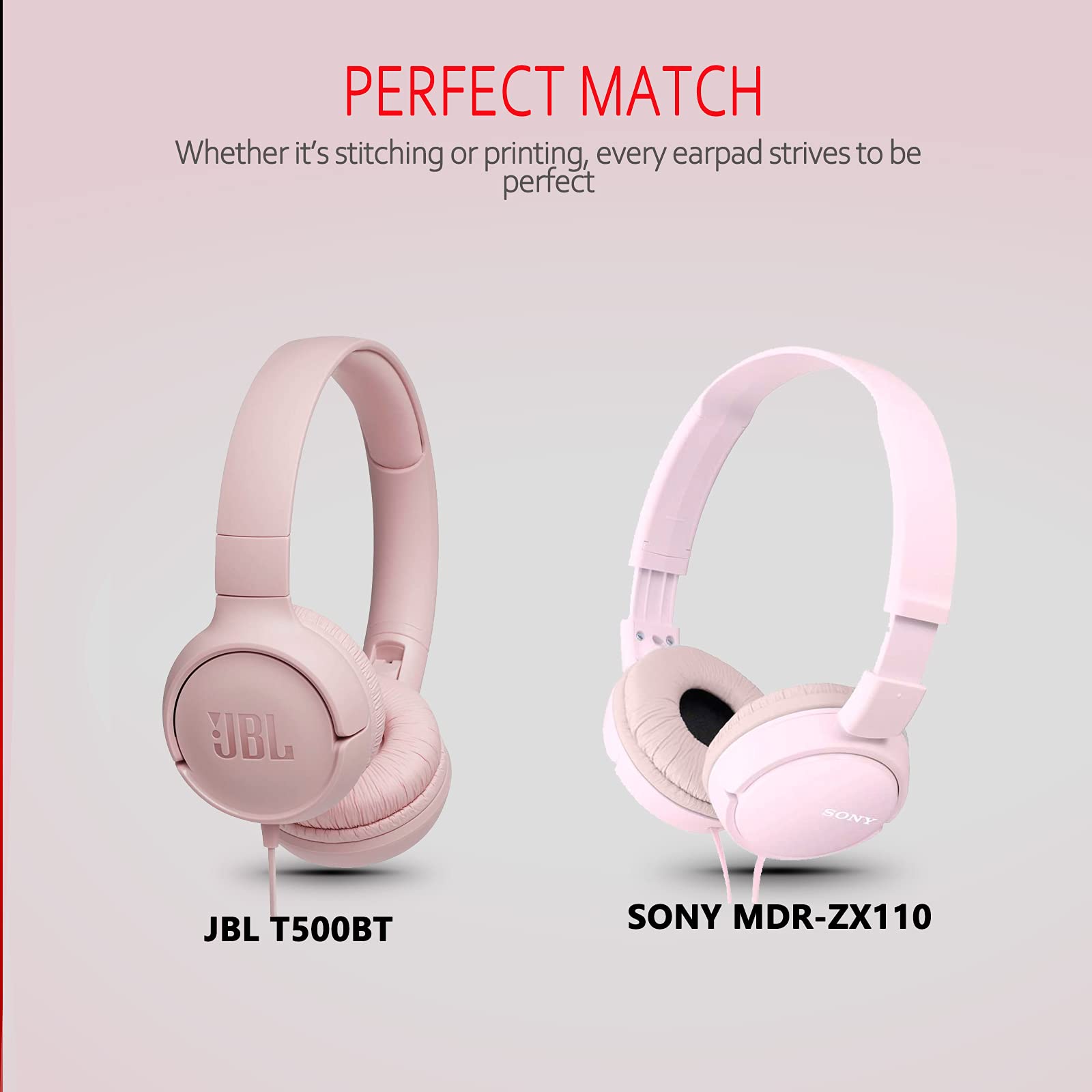 Universal Replacement Ear Pads for Sony MDR-ZX110