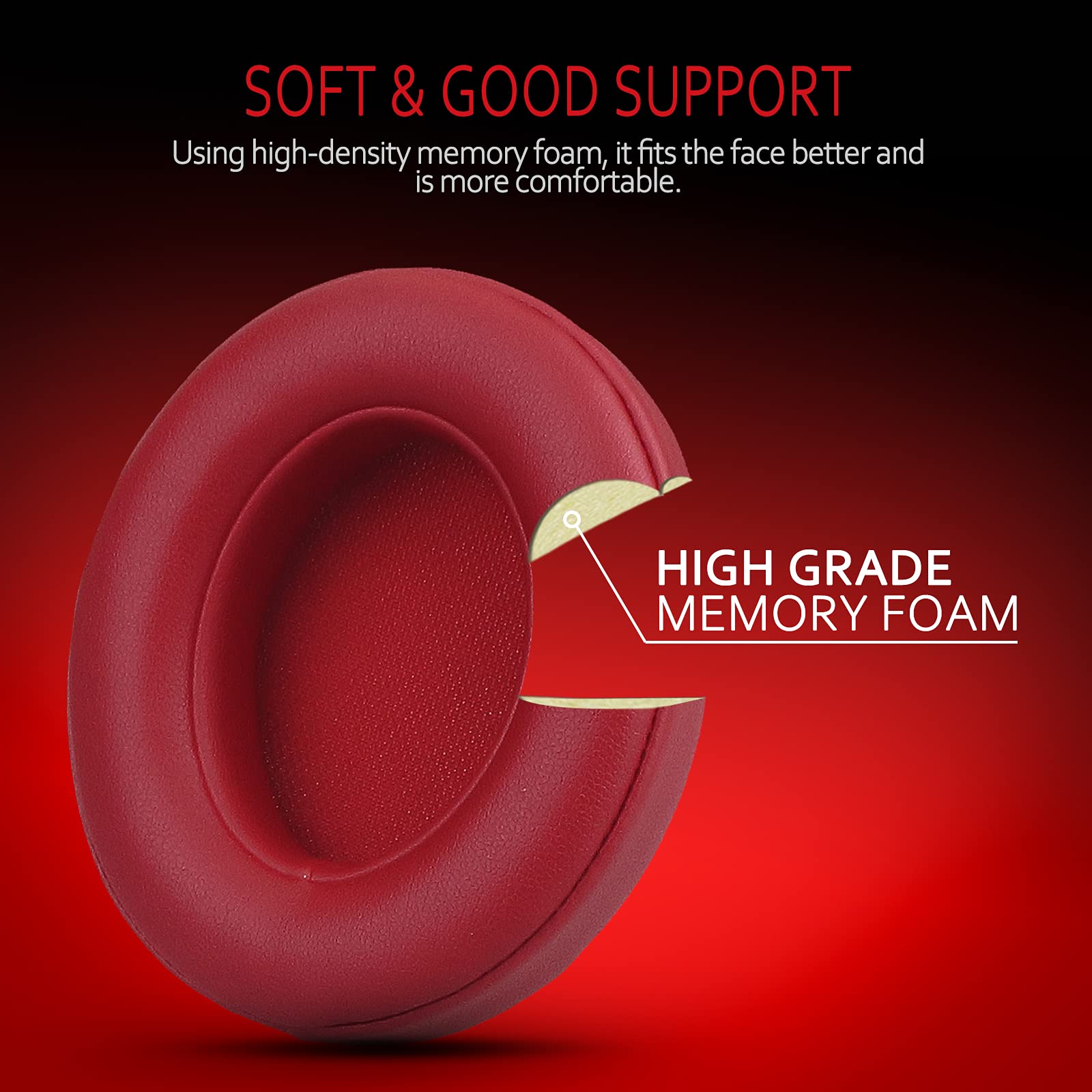 Professional Replacement Earpads For Beats Studio 2/3 Headphone