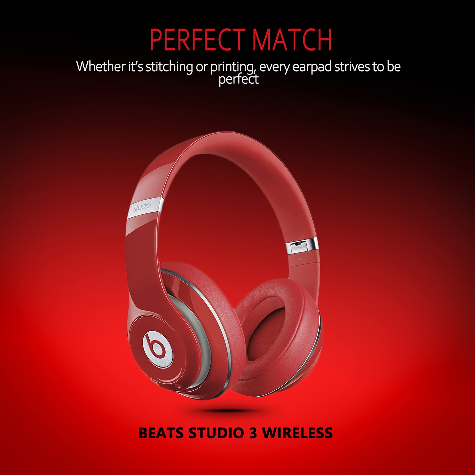 Professional Replacement Earpads For Beats Studio 2/3 Headphone