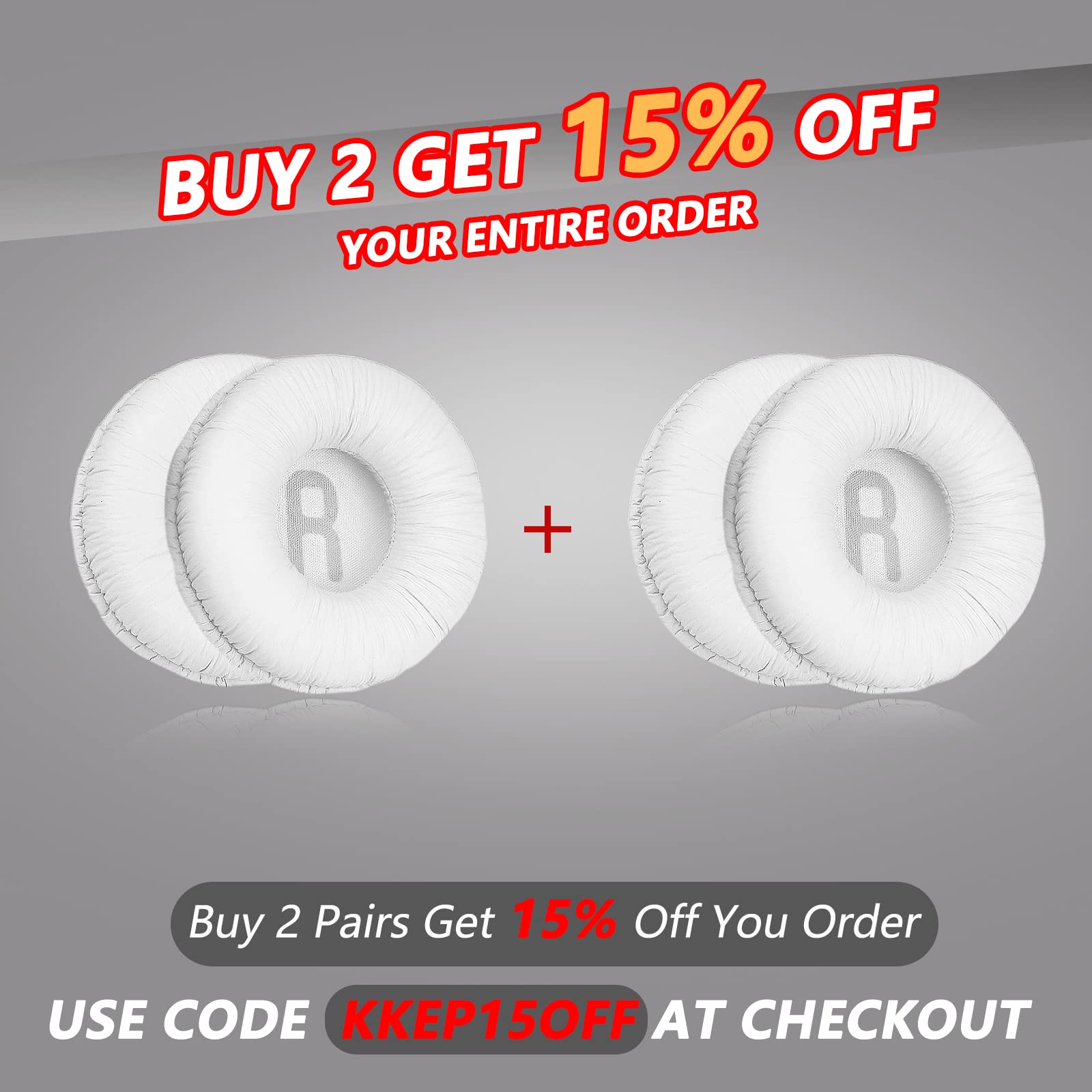 Universal Replacement Ear Pads for Sony MDR-ZX110