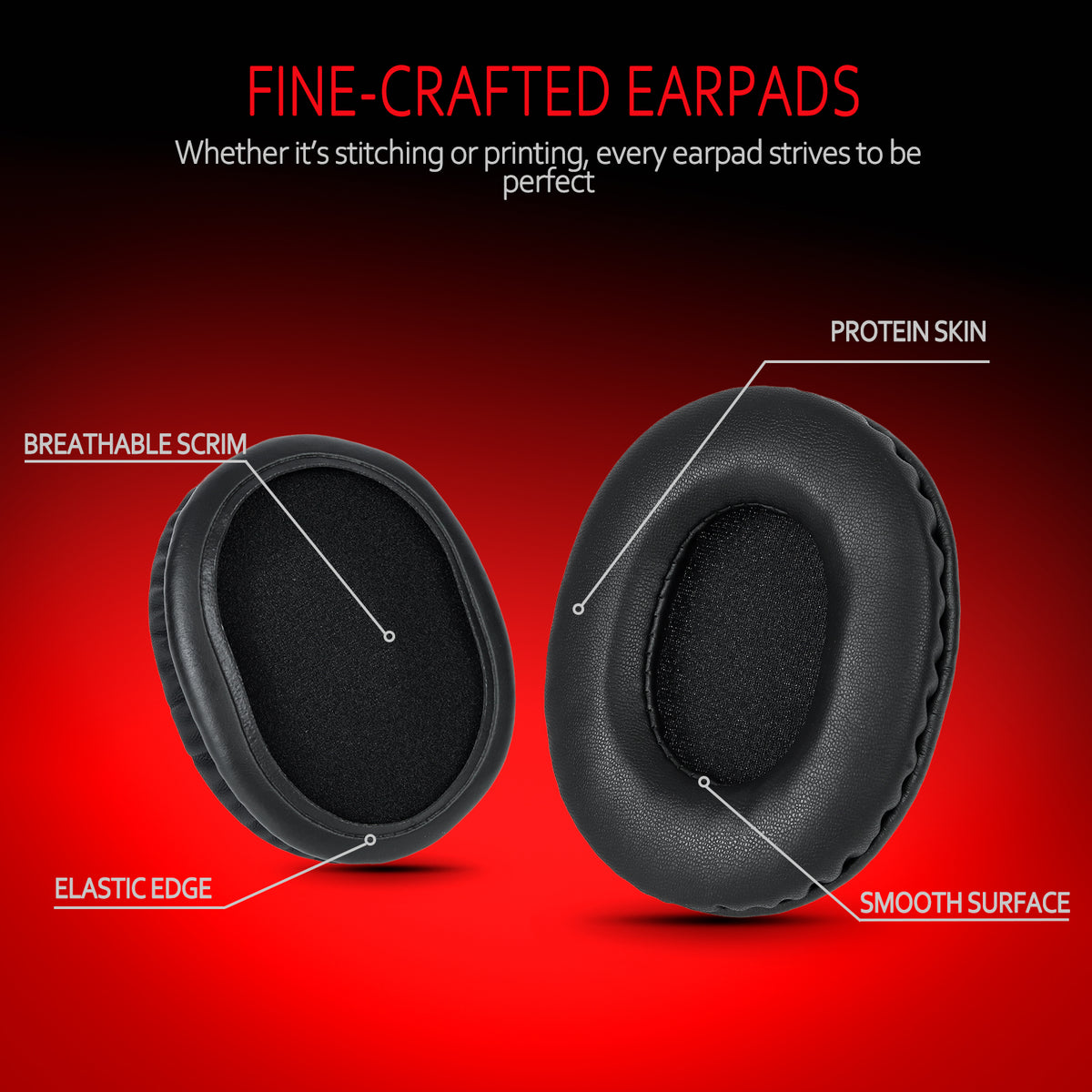 Krone Kalpasmos Audio Technica ATH-M50X Ersatz-Ohrpolster