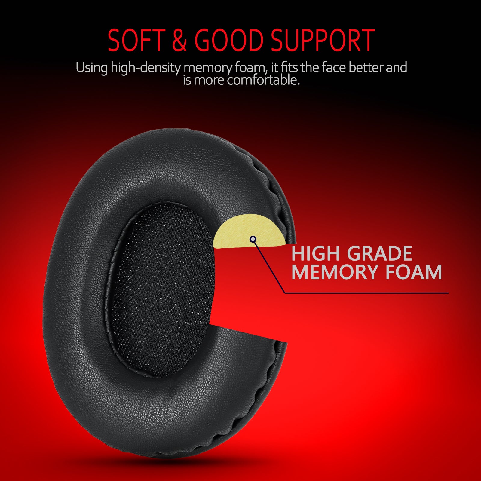 Krone Kalpasmos Audio Technica ATH-M50X Replacement Earpads