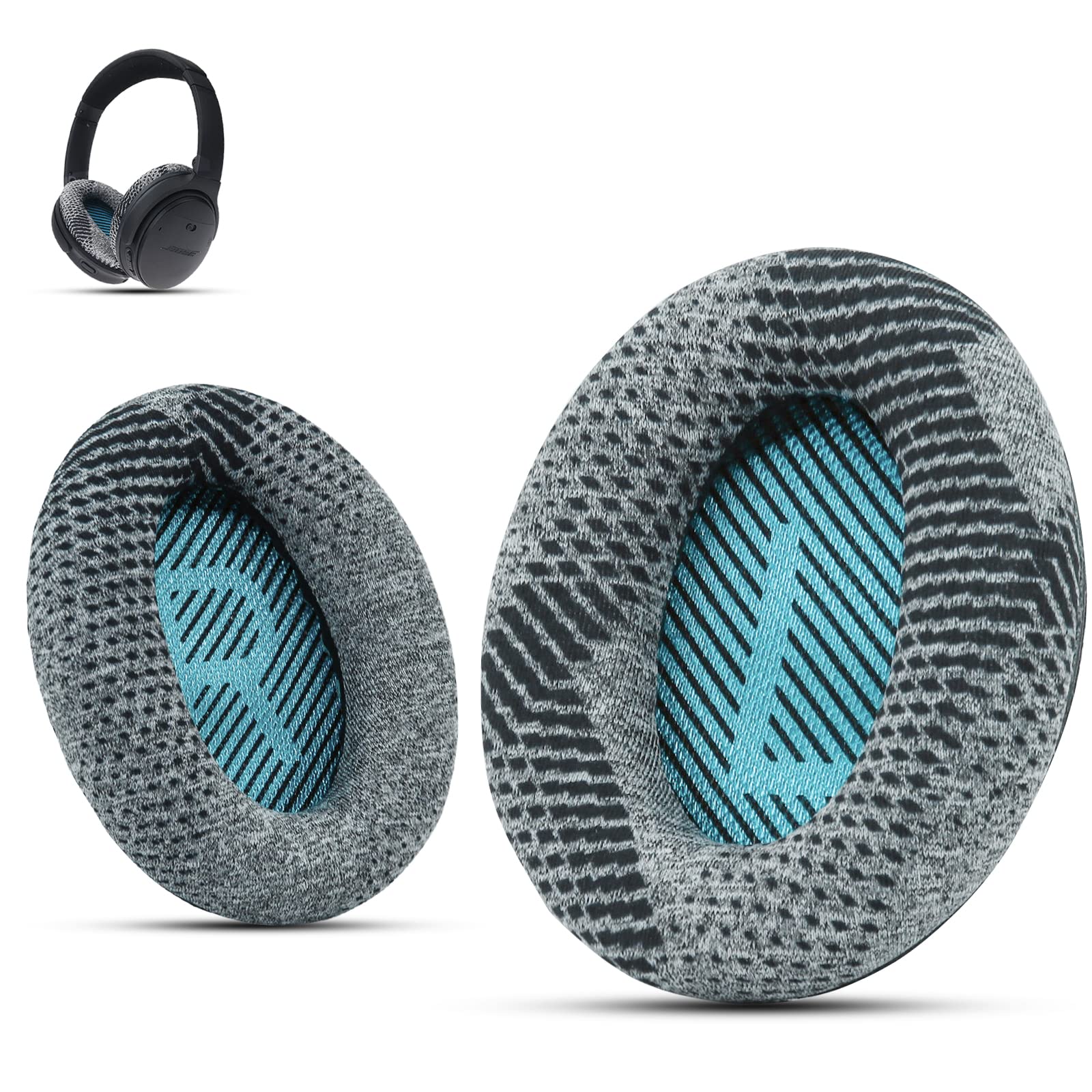 Krone Kalpasmos Patterned Professional Bose Headphone Replacement Ear Pads