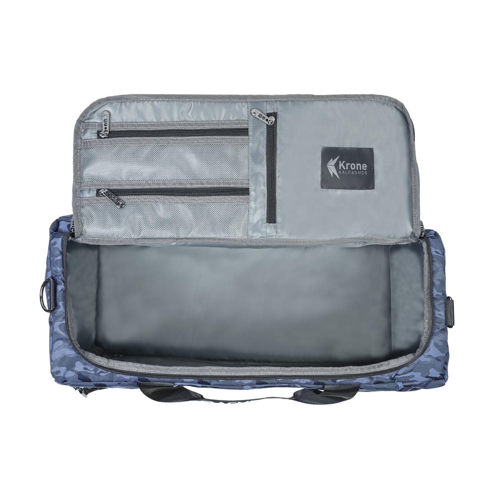 Multifunktionale Reisetasche / Sporttasche / Sneakertasche / Picknicktasche - Blau Camo