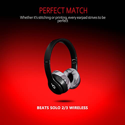 Stylischer Stoff-Ohrpolster-Ersatz für Beats Solo 3 Wireless / Solo 2-KK Pattern