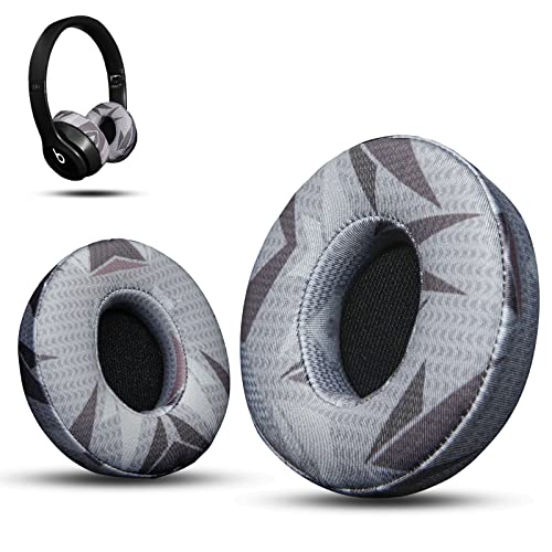 Stylish Fabric Earpads Replacement for Beats Solo 3 Wireless / Solo 2-KK Pattern