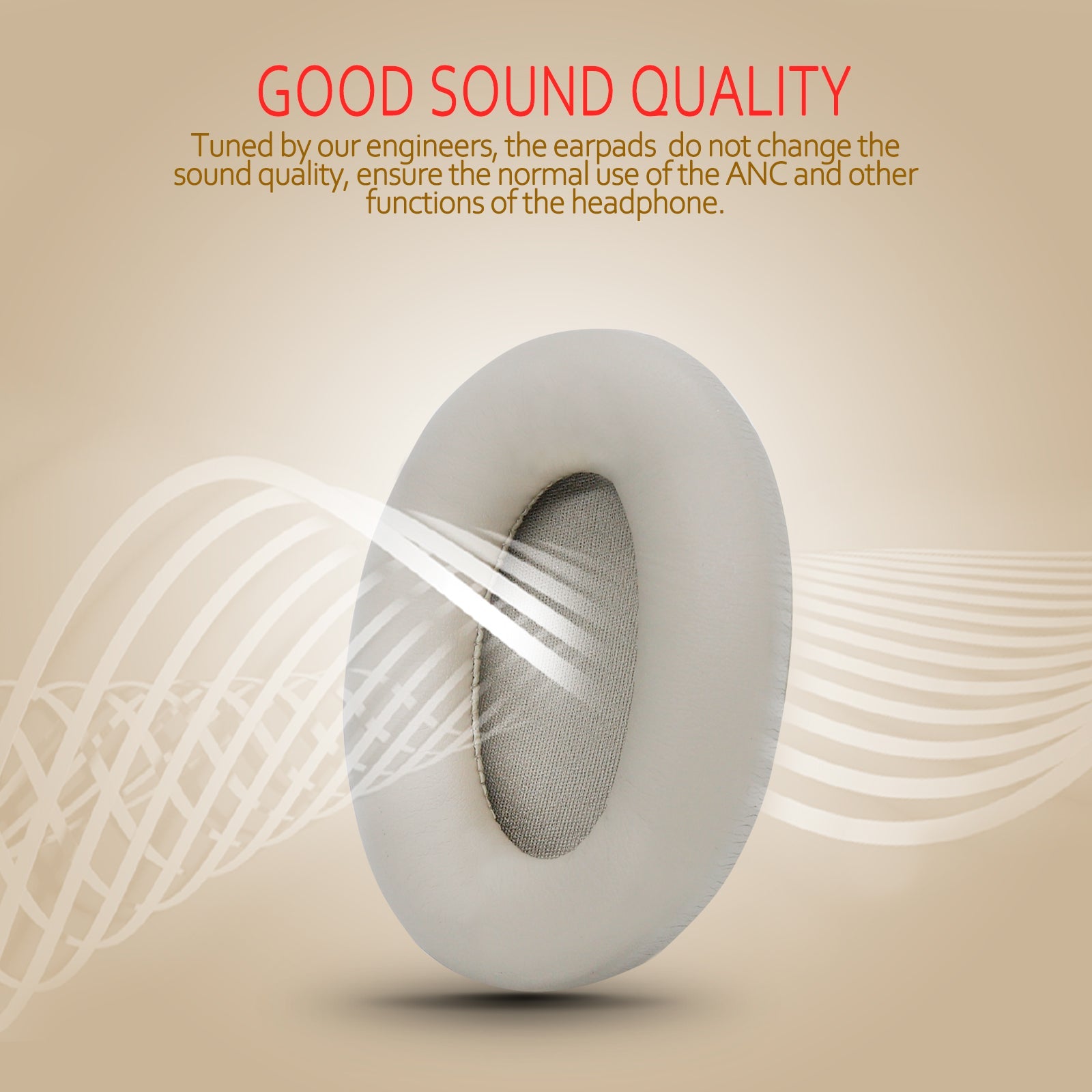 Replacement Earpads for Sony WH-1000XM4 Noise Cancelling Headphone by Krone Kalpasmos Black