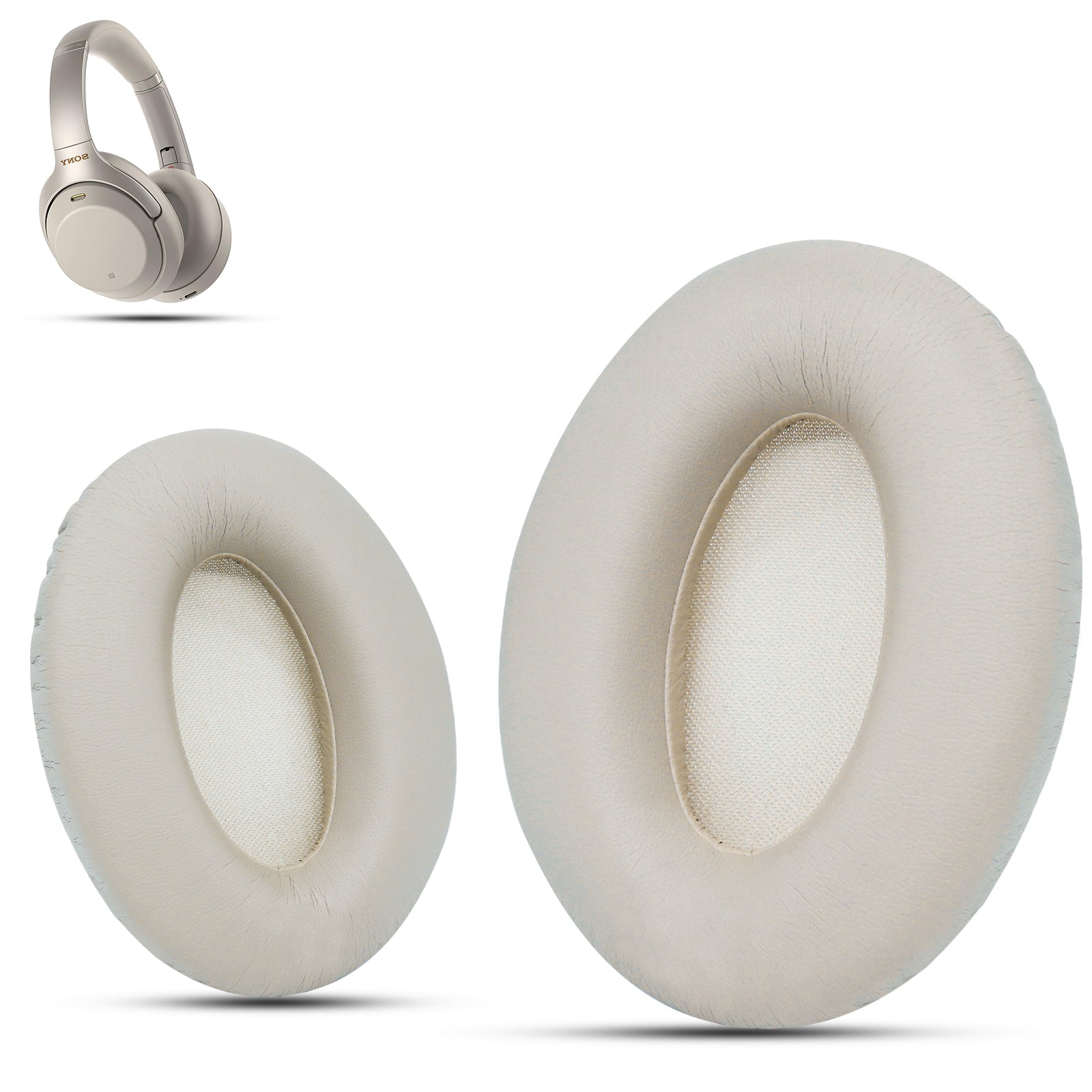Replacement Earpads for Sony WH-1000XM3 Noise Cancelling Headphone by Krone Kalpasmos Black