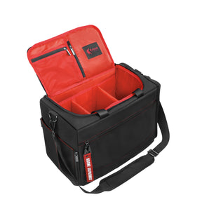 Medium-Size Multi-functional Travel Duffel Bag / Sports Bag / Gym Bag- Black & Red