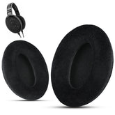 Krone Kalpasmos Replacement Cushions for Sennheiser HD Headphones – Fits HD650, HD600, HD580, HD660S, HD565, HD545 – Velour & Memory Foam Ear Pads for Sennheiser HD Series – Black