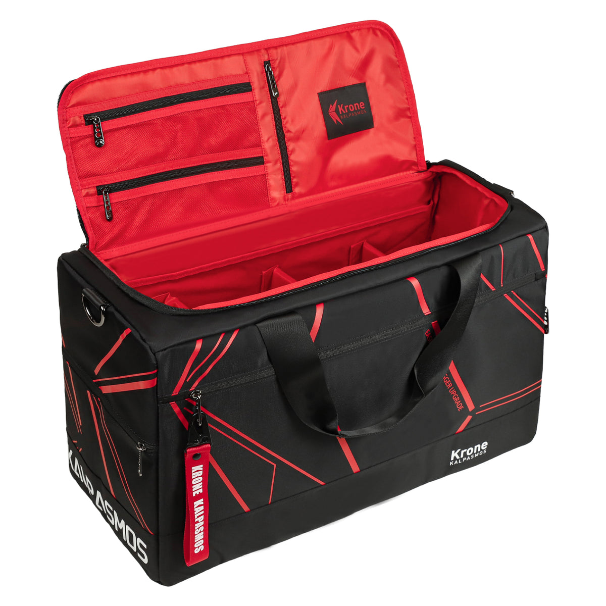 Multi-functional Travel DuffleBag / Sports Bag / Sneaker Bag- Future Light Series-Red