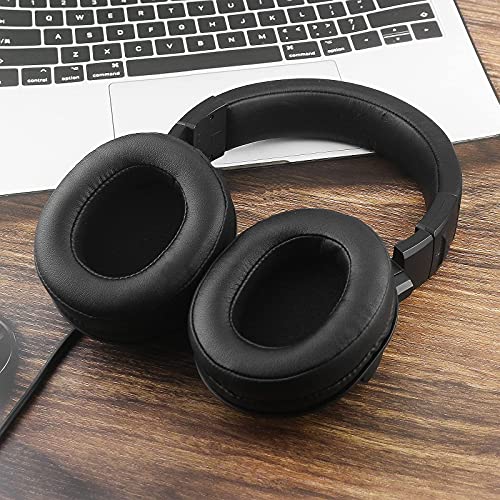 Krone Kalpasmos Premium Replacement for Audio Technica M50X, ATH M50X Earpads, Audio Technica Headphone Covers Fit ATH M50 M40X M40 M35 M30 MSR7 SX1 M-Series, Softer and Thicker Memory Foam