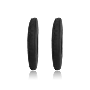 Krone Kalpasmos Replacement Earpads Compatible with Sony MDR-ZX310, Ear Cushion Compatible with Sony MDR-ZX330BT/DR-BT101/WH-CH500 and 70MM Round On-Ear Headphones(List Inside)(Black)