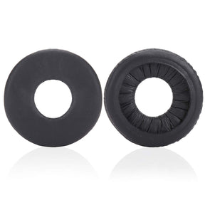 Krone Kalpasmos Replacement Earpads Compatible with Sony MDR-ZX310, Ear Cushion Compatible with Sony MDR-ZX330BT/DR-BT101/WH-CH500 and 70MM Round On-Ear Headphones(List Inside)(Black)