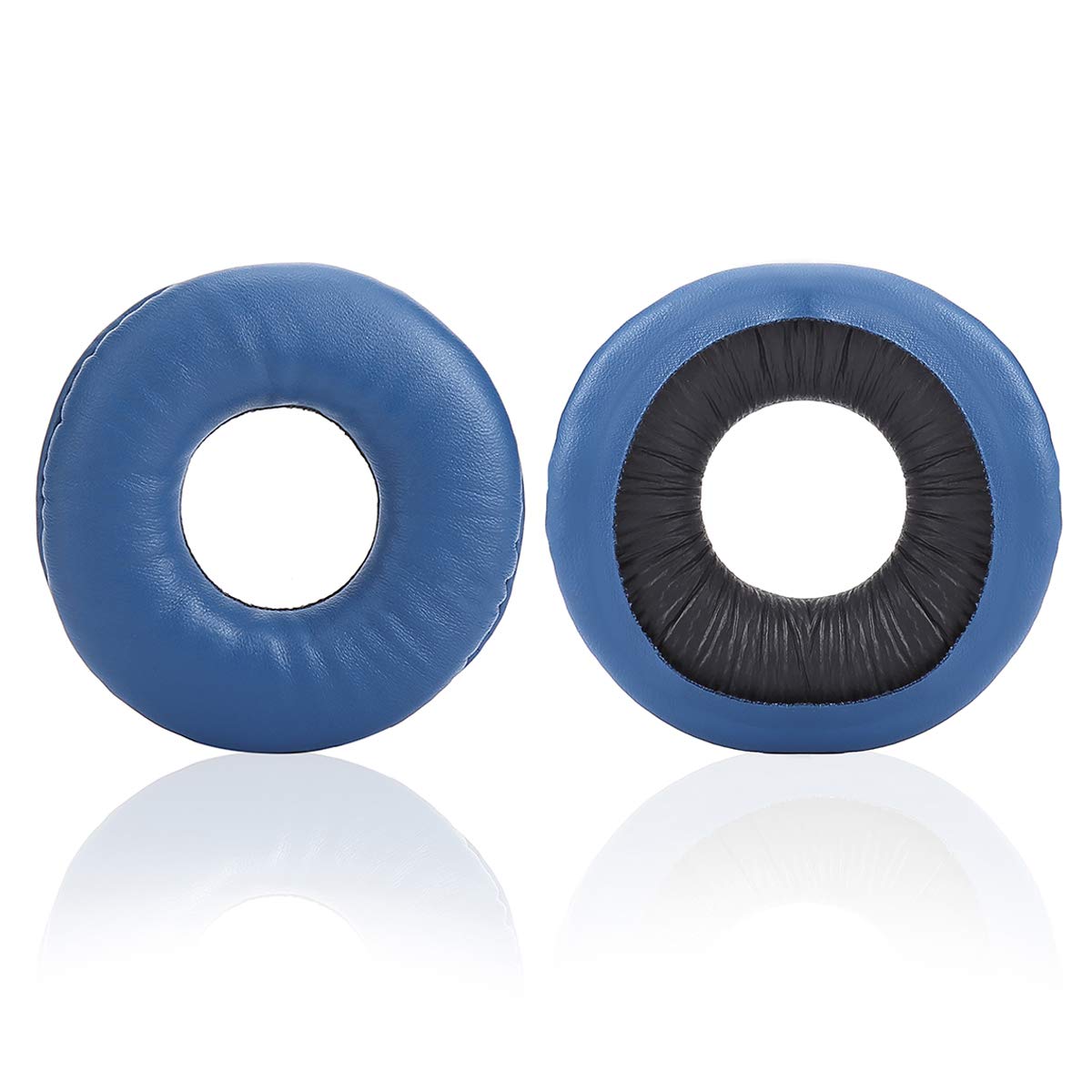 Krone Kalpasmos Replacement Ear Pads for Sony WH-CH500, Also Compatible with Sony MDR-ZX330BT/V150/DR-BT101 and Many Other 70MM Round On-Ear Headphones(List Inside)(Blue)