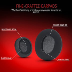 Krone Kalpasmos Cooling-Gel Replacement Earpads - Instant-Chill Cushions for Turtle Beach Stealth 700/600/520 and Audio Technica ATH-M50X/M40X/M30X & More