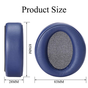 Krone Kalpasmos Replacement Ear Pads for Sony MDR-XB950BT MDR-XB950B1 MDR-XB950N1 Headphones, Soft Protein Leather Memory Foam Over-Ear Ear Cushions Sony Headset Repair Accessories, Blue