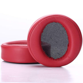 Krone Kalpasmos Replacement Ear Pads for Sony MDR-XB950BT MDR-XB950B1 Headphones, Soft Protein Leather Memory Foam Over-Ear Ear Cushions Sony Headset Repair Accessories, with PU Leather Bag - Red