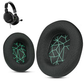 Krone Kalpasmos Steelseries Arctis 7 Replacement Earpads, Fabric Replacement Earpads Ear fit SteelSeries Arctis Wirelss Arctis 1, Pro, 3, 5, 7, 7+, 7p, 7X, 9, Prime All Models Wireless Headset- Green