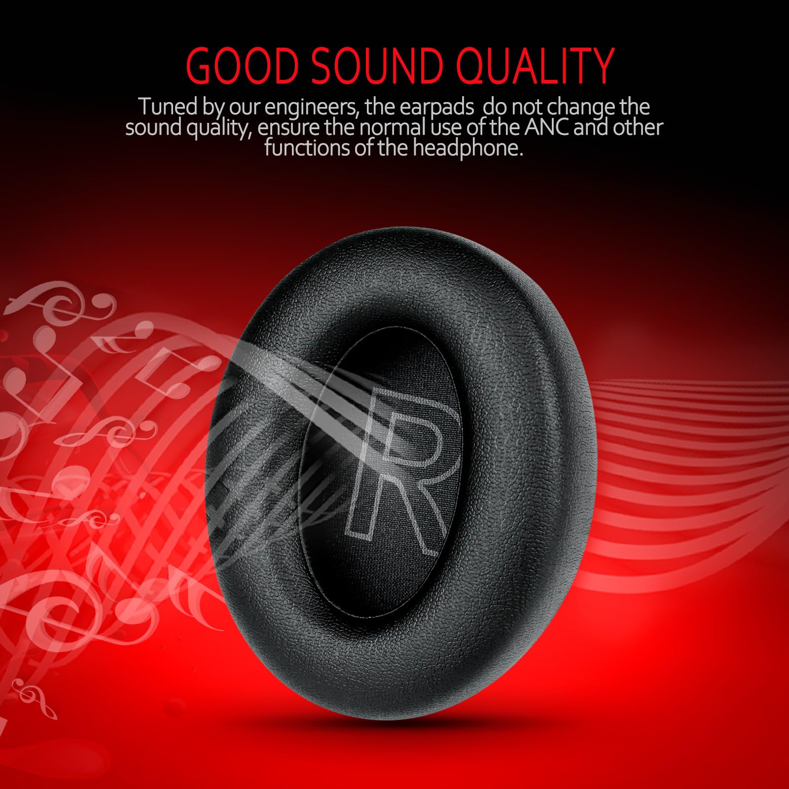 Krone Kalpasmos Replacement Ear Pads for Anker Soundcore Life Q20 - Fits Anker Soundcore Q20/Q20BT/Q20+, Anker Soundcore Life Q20 Earpads Cover, Soundcore Life Q20/Q20BT/Q20+ Ear Pads