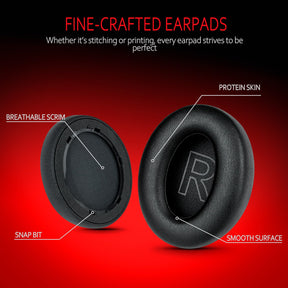 Krone Kalpasmos Replacement Ear Pads for Anker Soundcore Life Q20 - Fits Anker Soundcore Q20/Q20BT/Q20+, Anker Soundcore Life Q20 Earpads Cover, Soundcore Life Q20/Q20BT/Q20+ Ear Pads