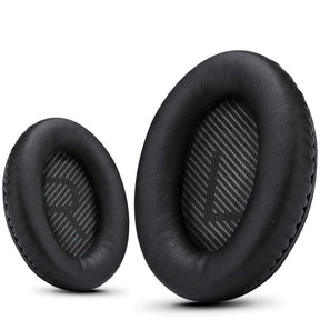 Premium Ear Pad Replacement for Bose Headphones Earpads, Compatible with Bose QuietComfort 35 ii /QC35 /QC25 /QC2 /QC15 /Ae2 /Ae2i /Ae2w /SoundTrue & SoundLink, by Krone Kalpasmos – Classic Black