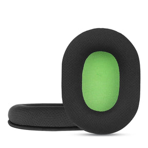 Krone Kalpasmos Breathable Fabric Replacement Earpads for Turtle Beach Stealth 700/600/520,Audio Technica Replacement Earpads for ATH-M50X/M40X/M30X - Green