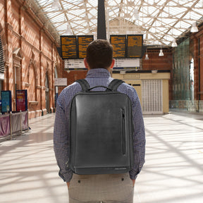 Business Smart Backpack Wasserdichter 15,6-Zoll-Laptop-Rucksack mit USB-Ladeanschluss und tpyec-Schnittstelle, langlebiger Reiserucksack 