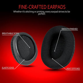 Replacement Earpads for Turtle Beach-Stealth/ATH -M/Sony/SteelSeries/Sennheiser and Many Large Over Ear Headphones