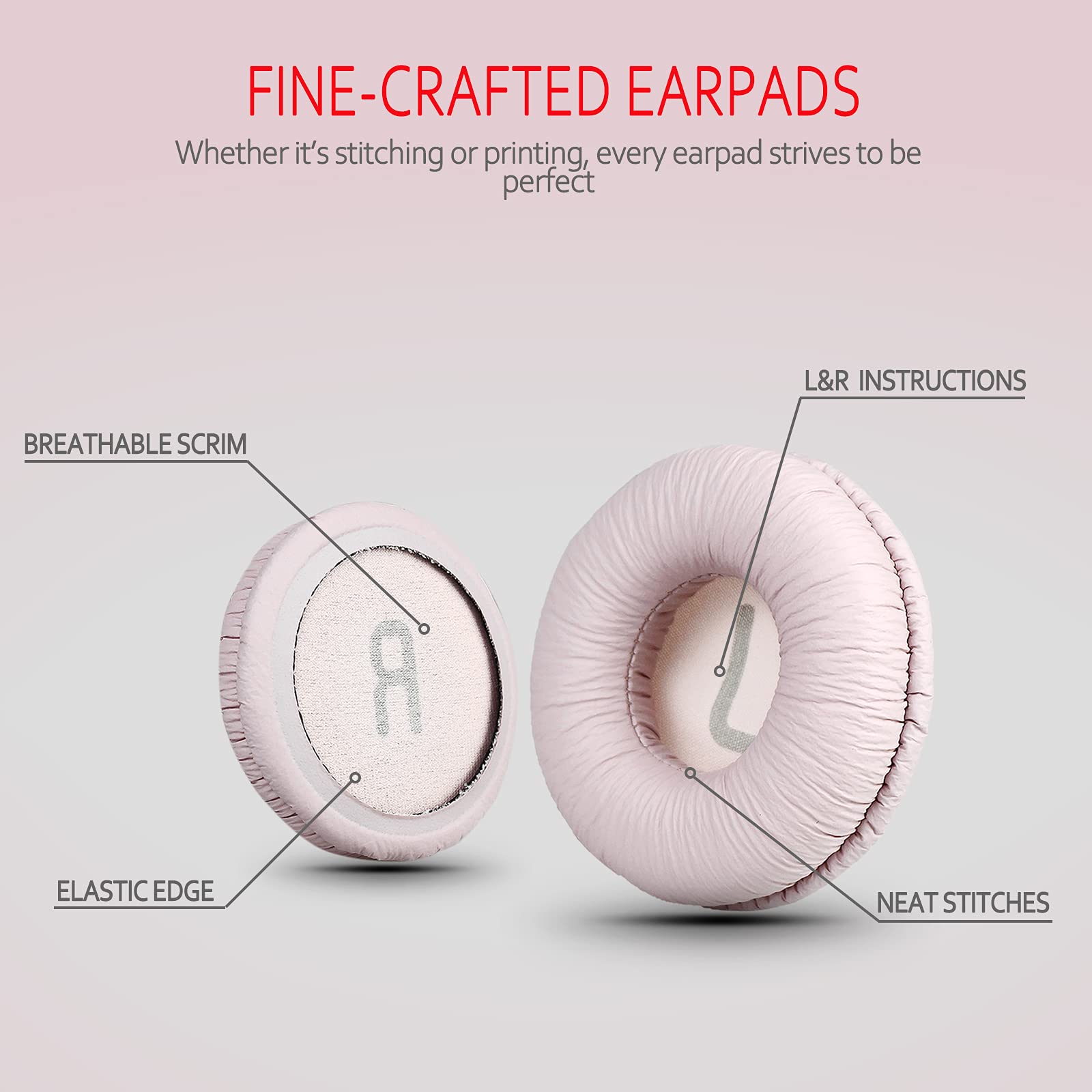 Universal Replacement Ear Pads for Sony MDR-ZX110