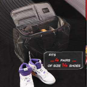 Multi-functional Travel DuffleBag / Sports Bag / Sneaker Bag- Future Light Series-Grey
