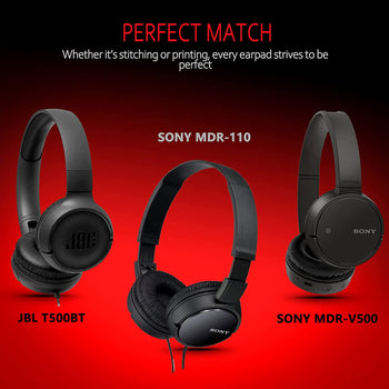 70MM Round Universal Replacement Earpads for Sony MDR-ZX110 & More