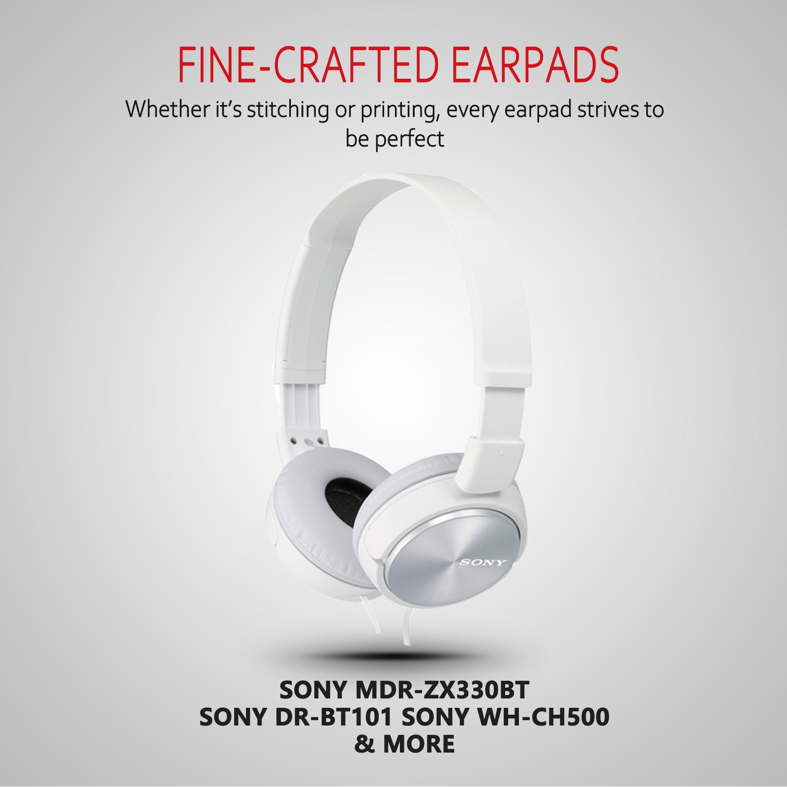 Replacement Earpads Compatible with Sony MDR-ZX310