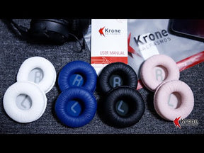 70MM Round Universal Replacement Earpads for Sony MDR-ZX110 & More