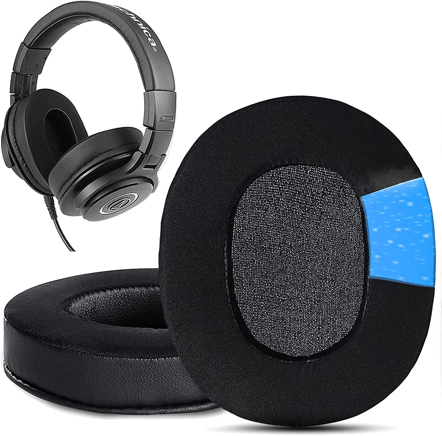Instant-chill Replacement Earpads for Turtle Beach Stealth, Audio Technica & Many Other Turtle Beach Headset Cooling Gel