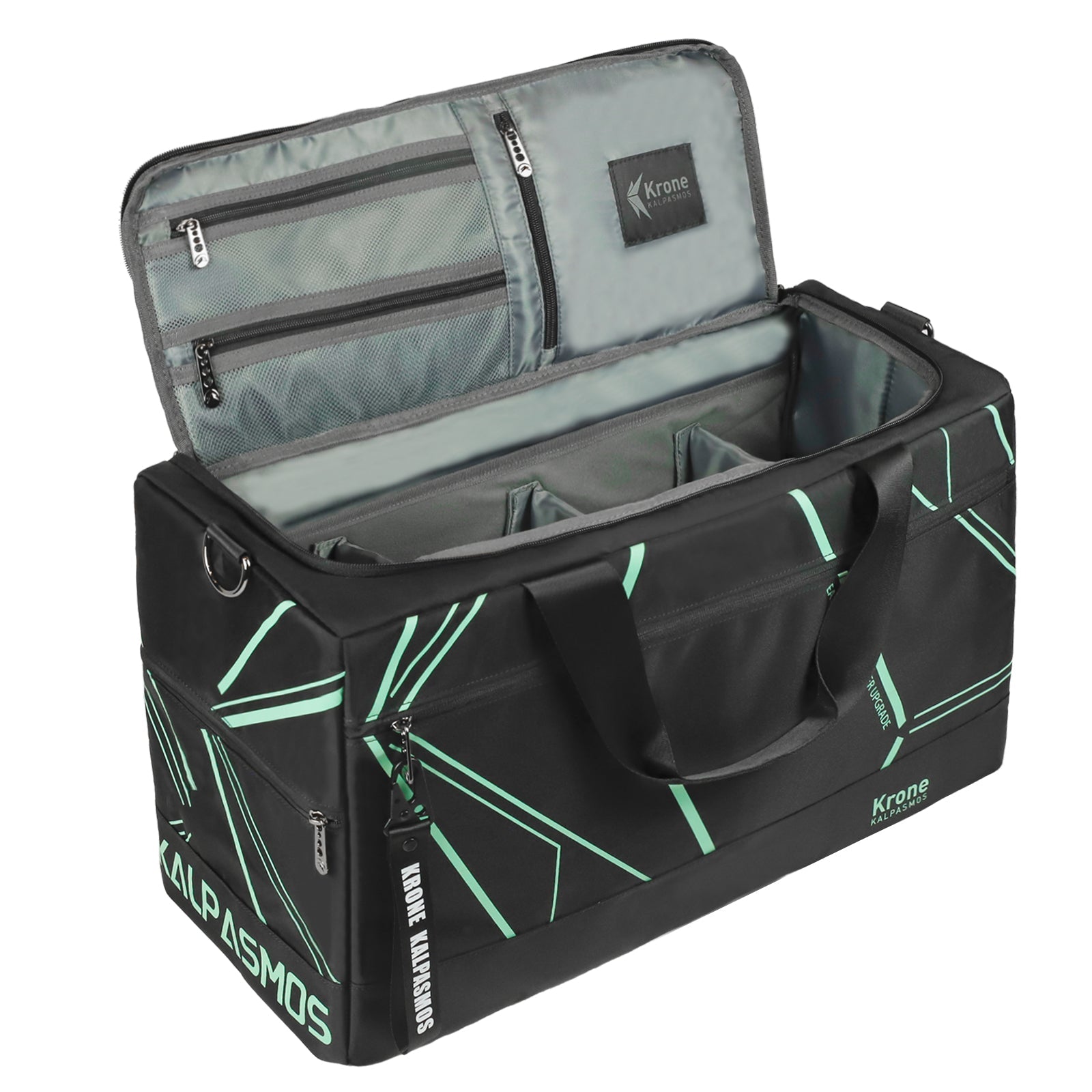Multi-functional Travel DuffleBag / Sports Bag / Sneaker Bag, Future Light Series, Self-luminous Green